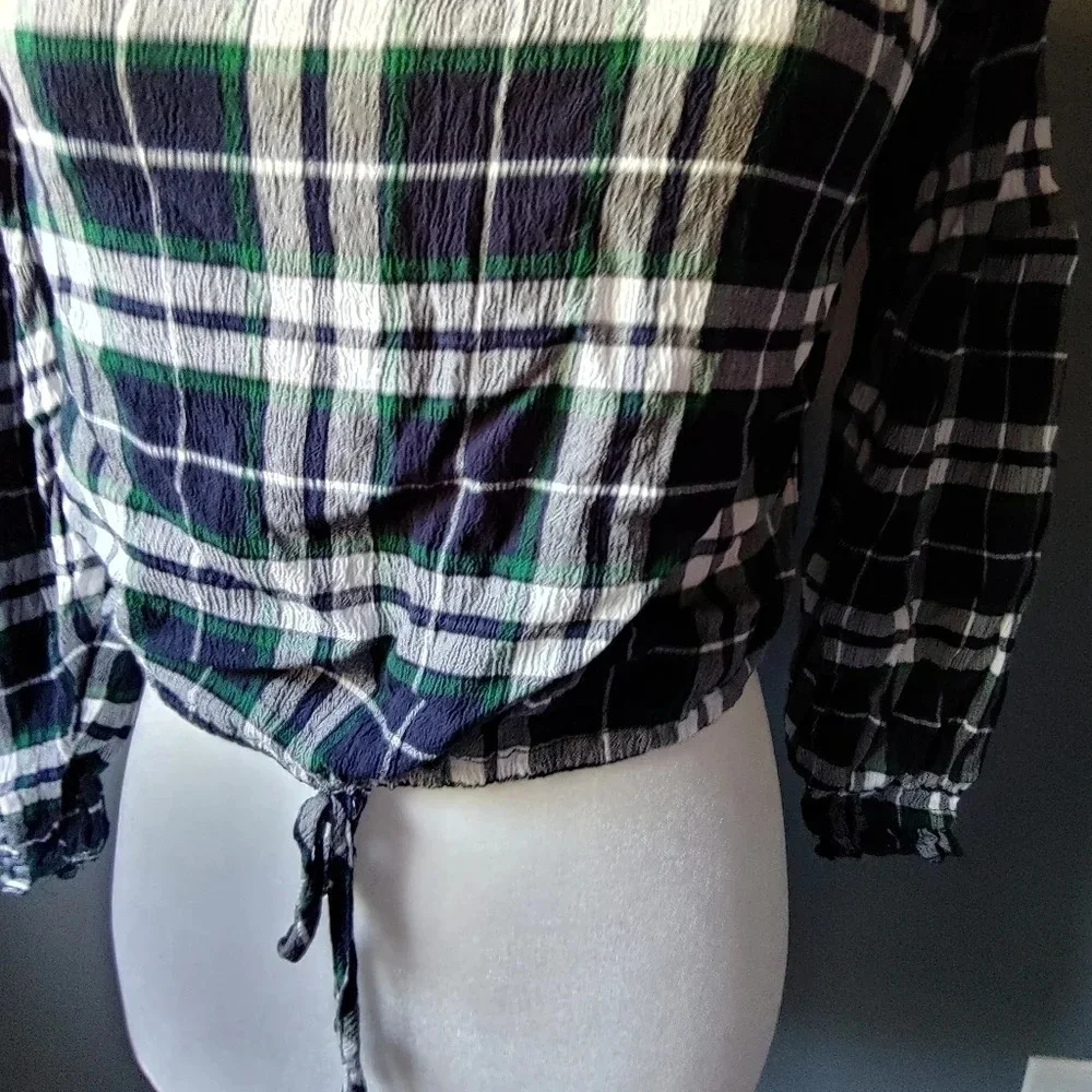 Alcott Plaid Top - Picture 3 of 5